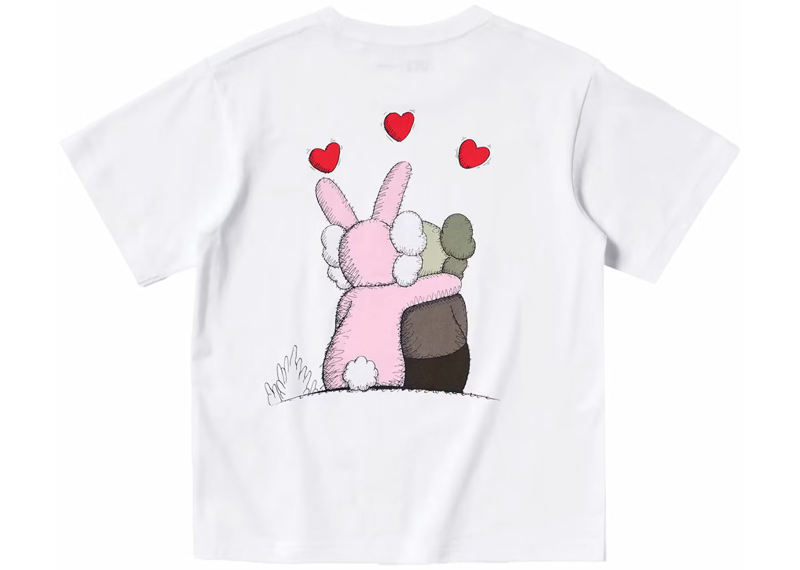 KAWS Warhol UT Graphic Tee White