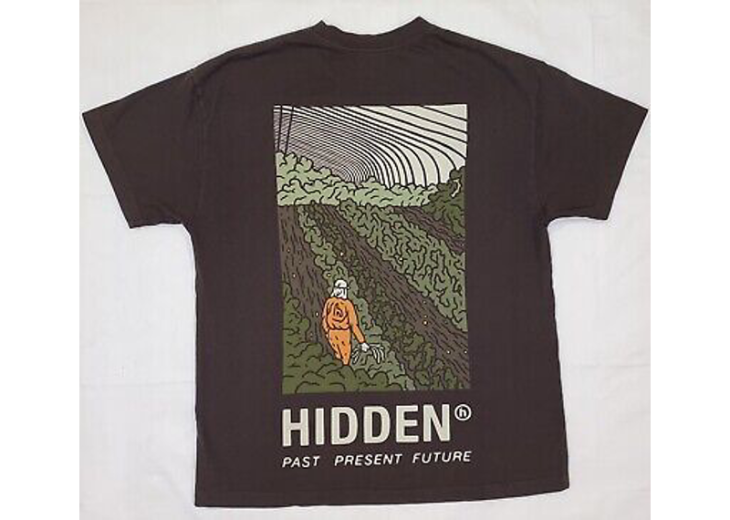 HIDDEN NY SEEING IS BELIEVING T-Shirt Brown