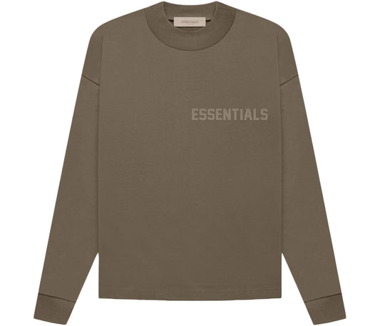 Fear of God Essentials L/S T-shirt Wood