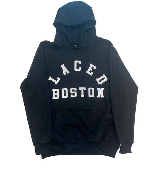 LACED Boston Hoodie Black