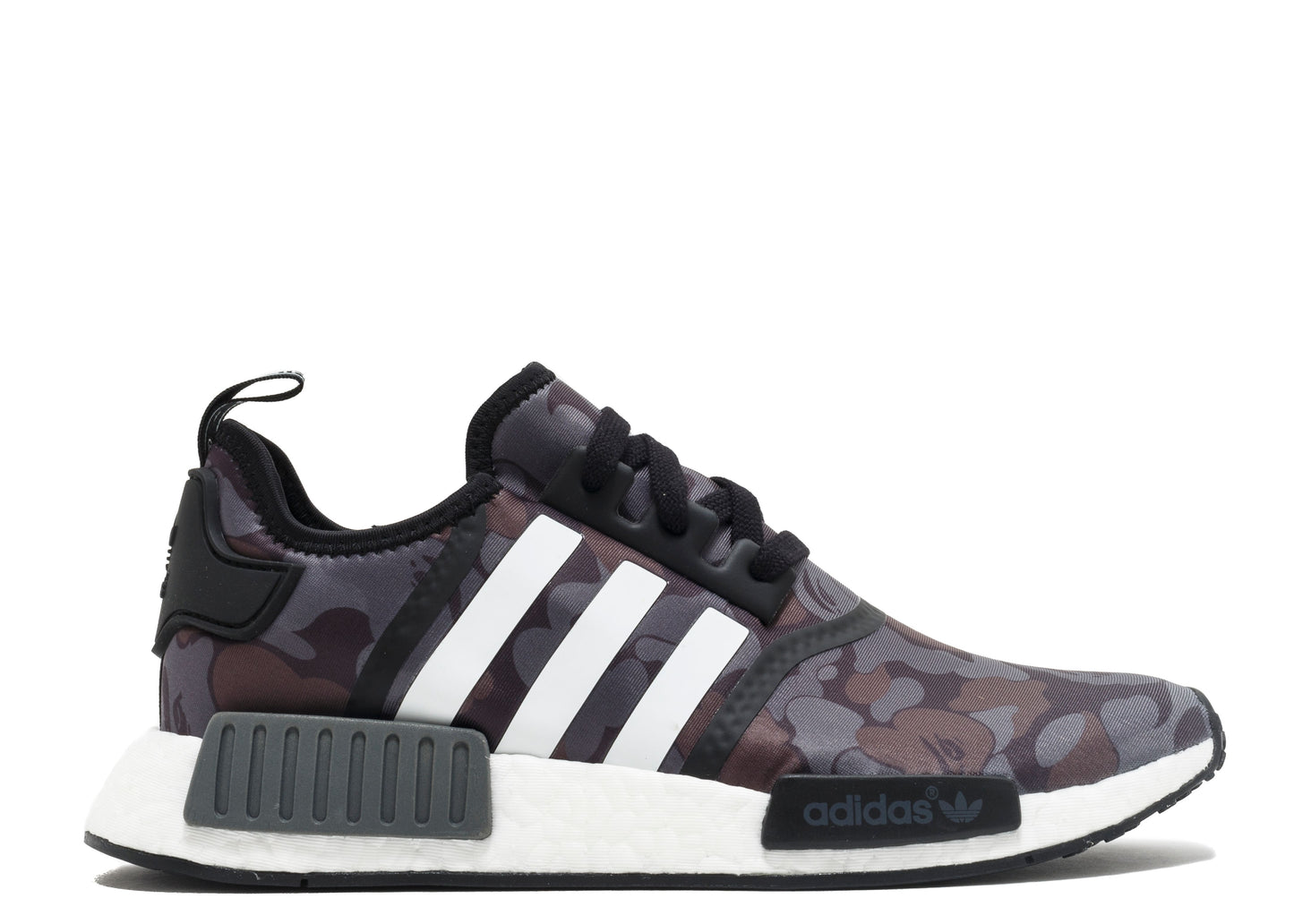 A Bathing Ape x NMD_R1 Black Camo