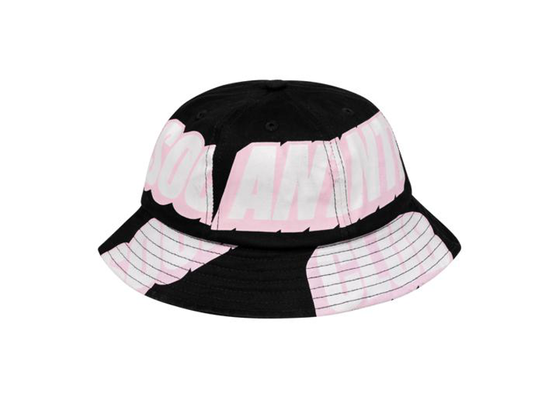 Anti Social Social Club Interest Los Bucket Cap Black