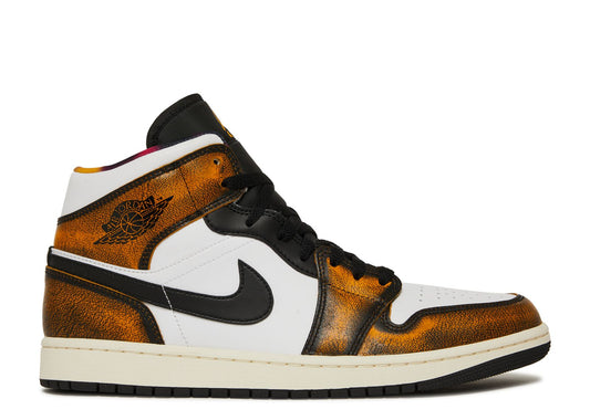 Air Jordan Mid 1 SE Wear-Away - Taxi