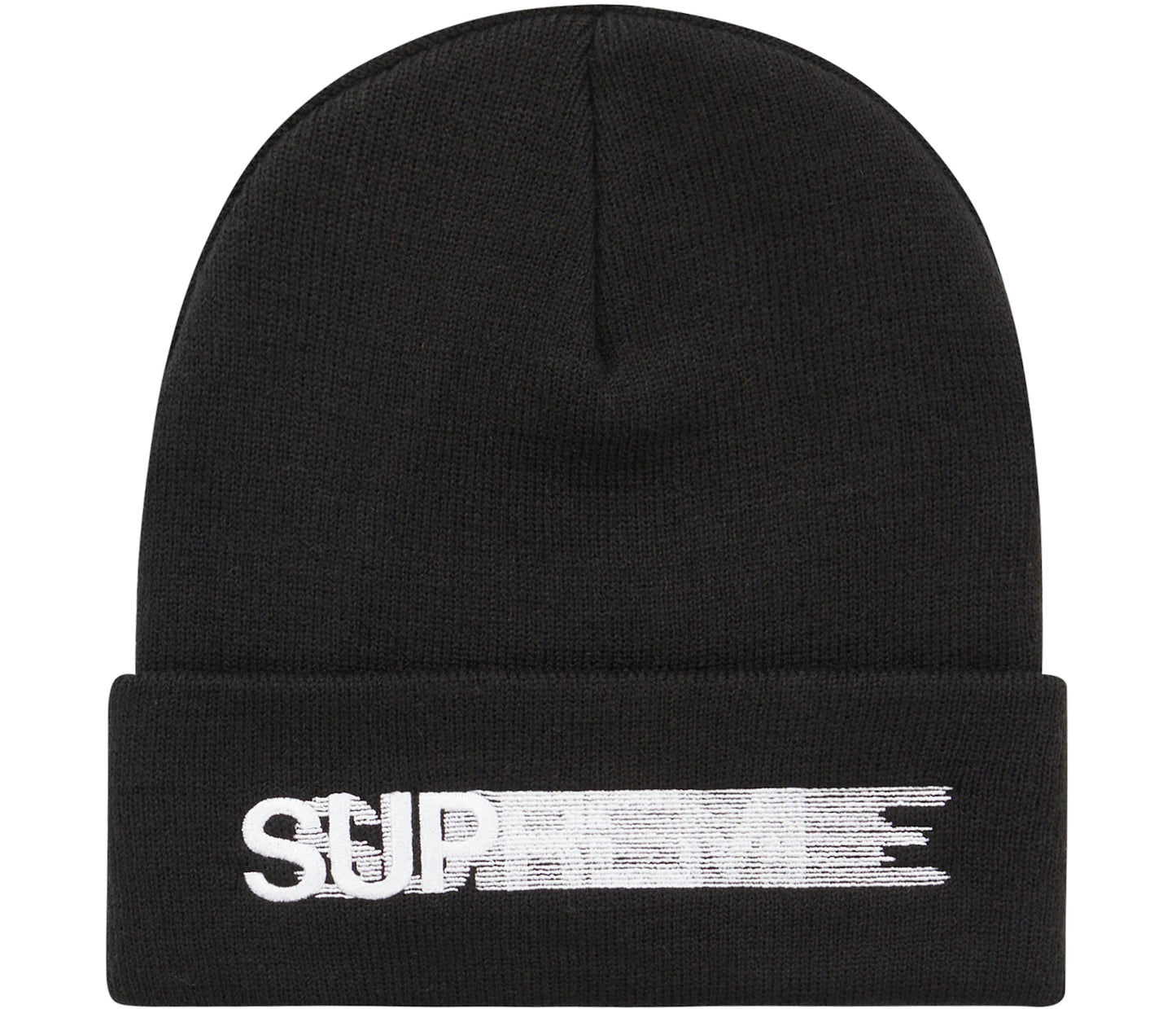 Supreme Motion Logo Beanie (SS23) Black