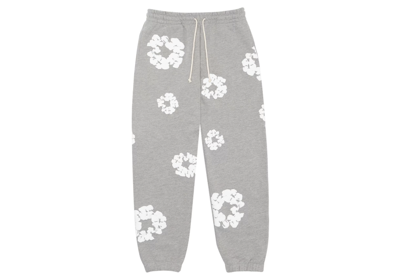 Denim Tears The Cotton Wreath Sweatpants Grey