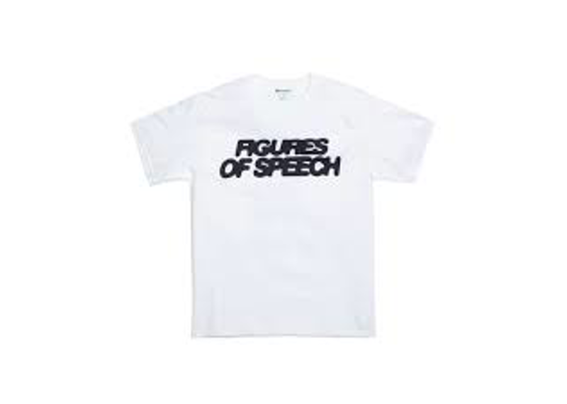 Virgil Abloh Figures Of Speech Bubble Letter Tee white