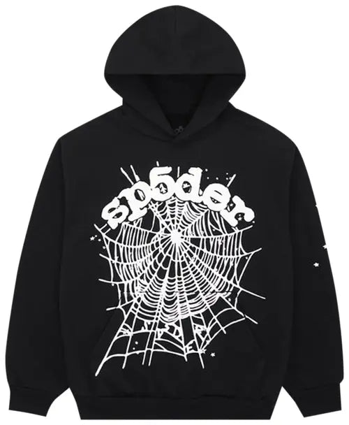 Sp5der OG Web Hoodie 'Black'