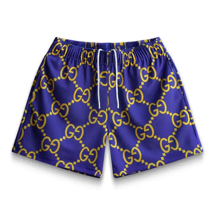 Bravest Studios Shorts Mega GG Purple/Yellow