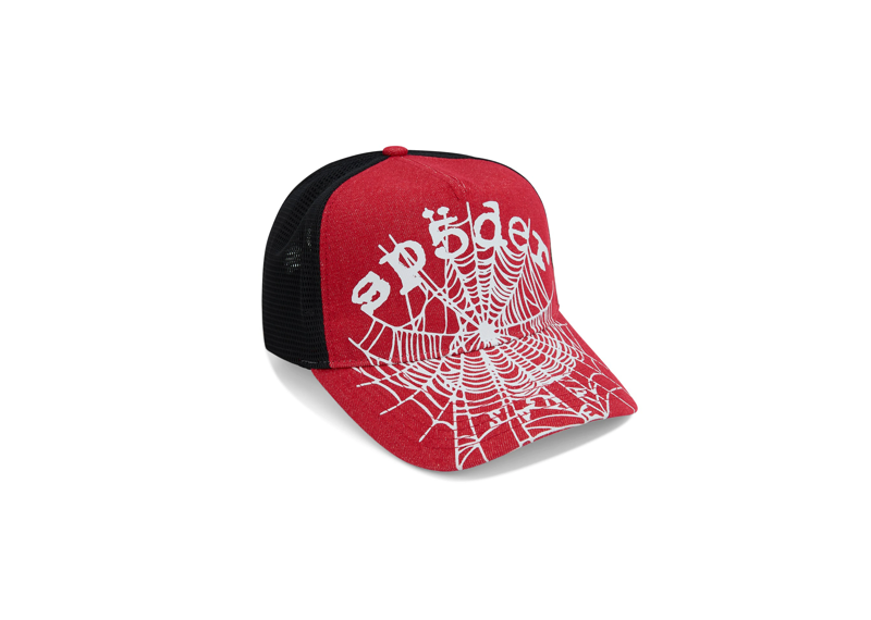 Sp5der Denim OG Web V2 Trucker Red