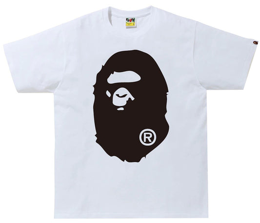 BAPE Bicolor Big Ape Head Tee (FW21/SS22/FW22) White