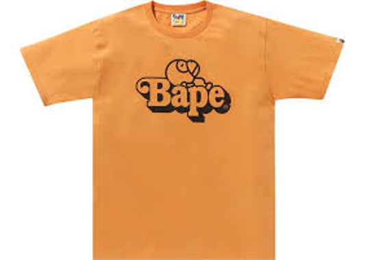 BAPE Milo On Bape Tee Orange