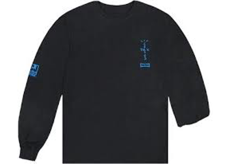 Travis Scott The Scotts Cj Portal L/S Tee Black