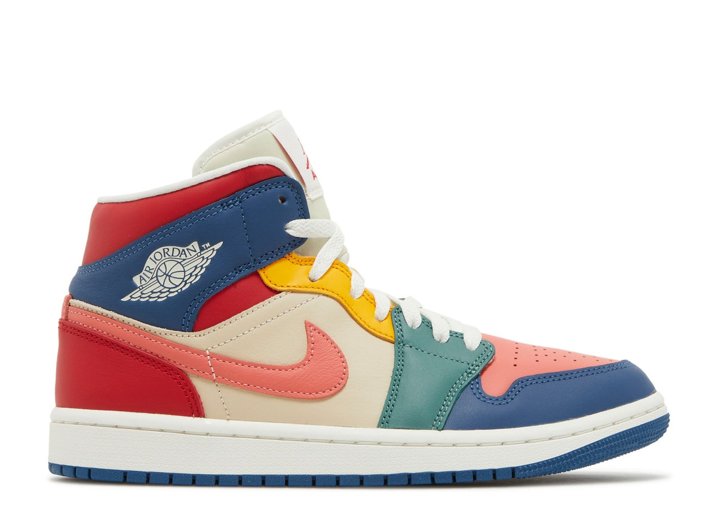 Wmns Air Jordan 1 Mid SE Multi-Color