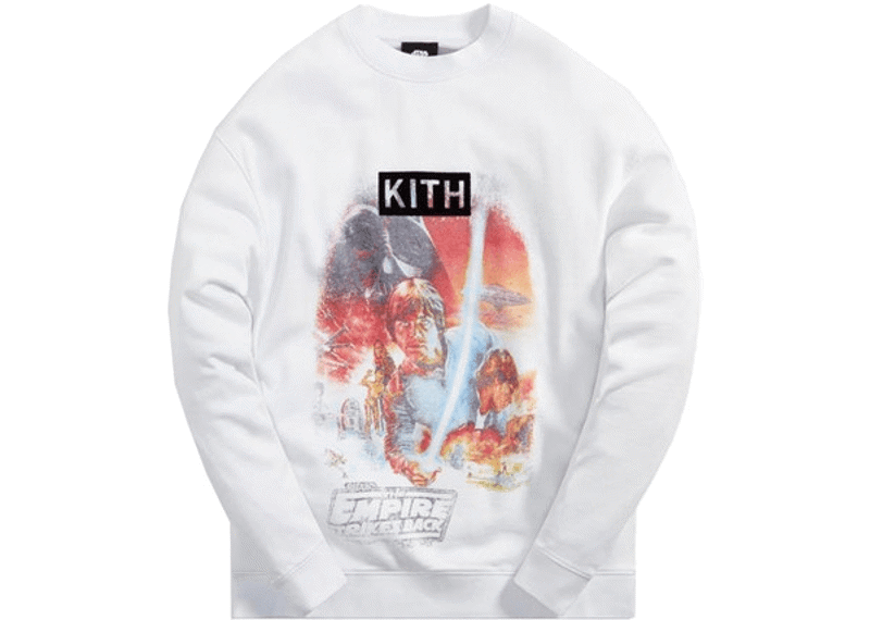 Kith For Star Wars Empire Crewneck White