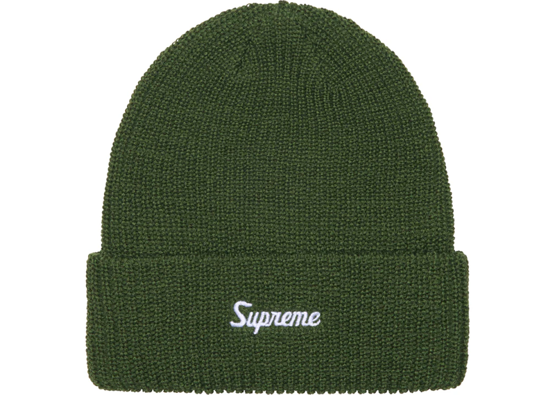 Supreme Loose Gauge Beanie (FW24) Olive