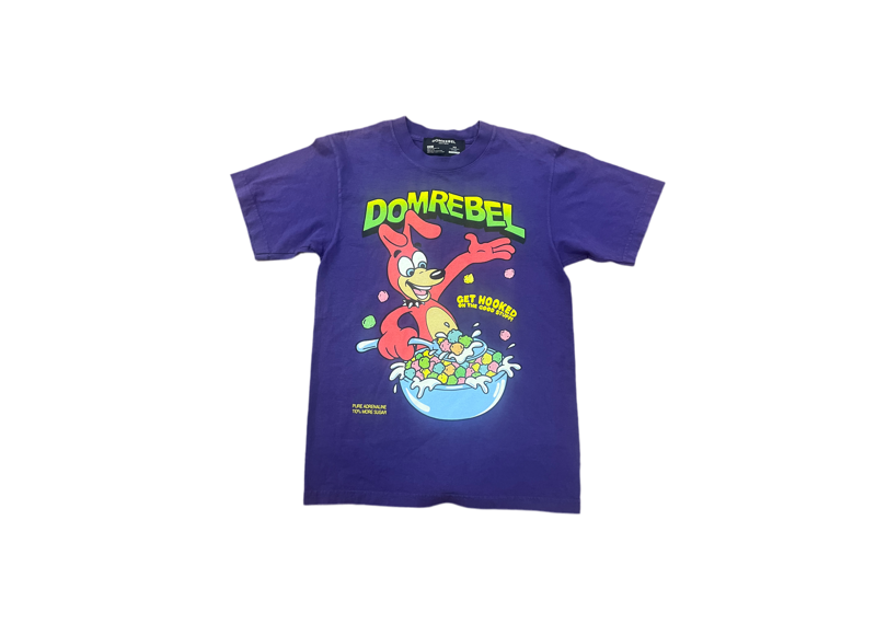 DomRebel Hooked Box Tee Purple