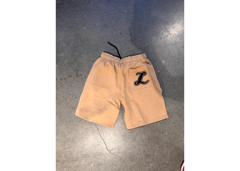 Laced Canna Big L Shorts Tan