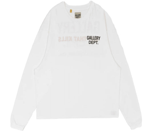 Gallery Dept. ATK Reversible L/S T-shirt White