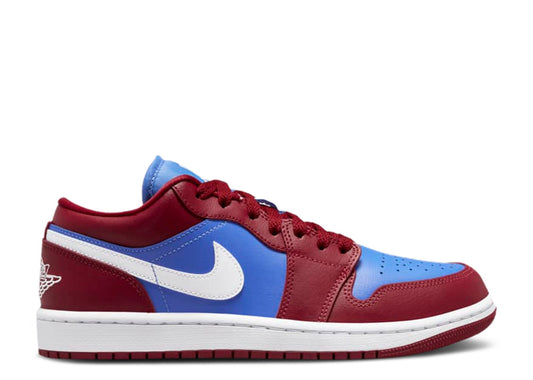 Wmns Air Jordan 1 Low Deep Red Blue