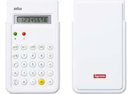 Supreme Braun Calculator