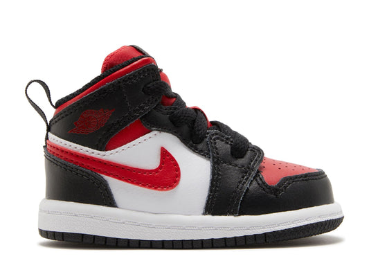 Air Jordan 1 Mid TD Black Fire Red