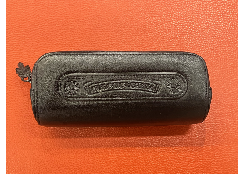 Chrome Hearts Leather Glasses Case