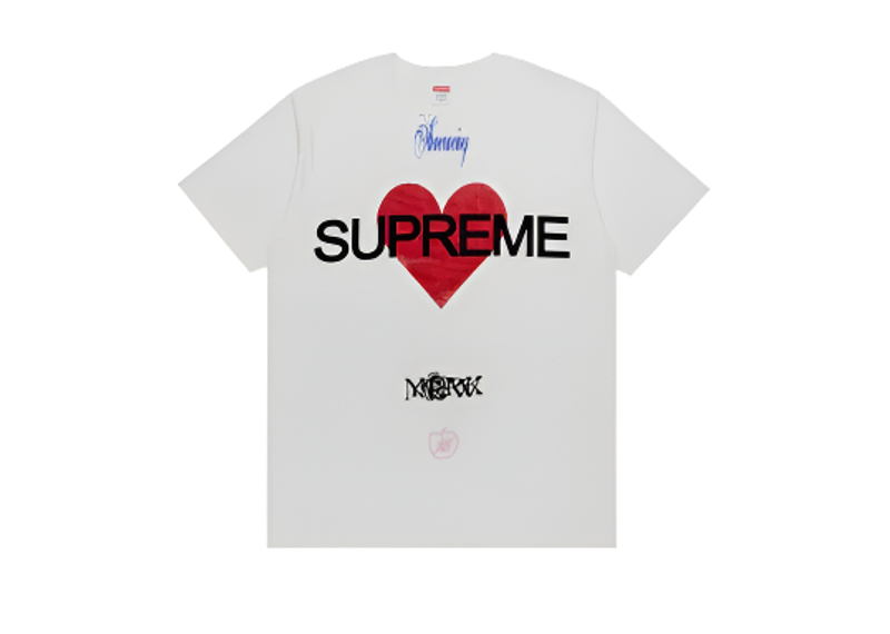 Supreme Announcing Tee 'White'