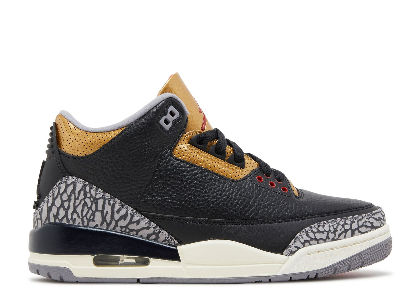 Wmns Air Jordan 3 Retro Black Gold