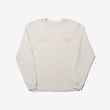 Kaws x North Face Ls Tee Moonlight/Ivory