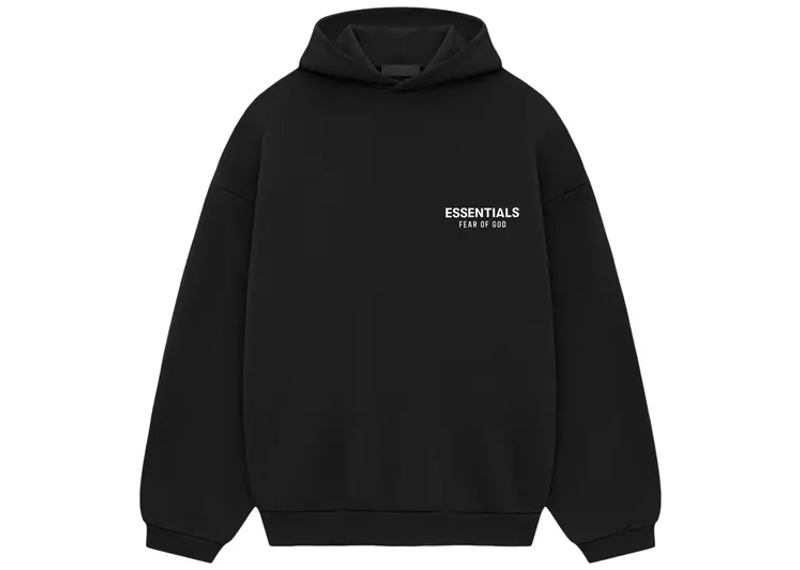 Fear of God Essentials Hoodie Black (FW24)