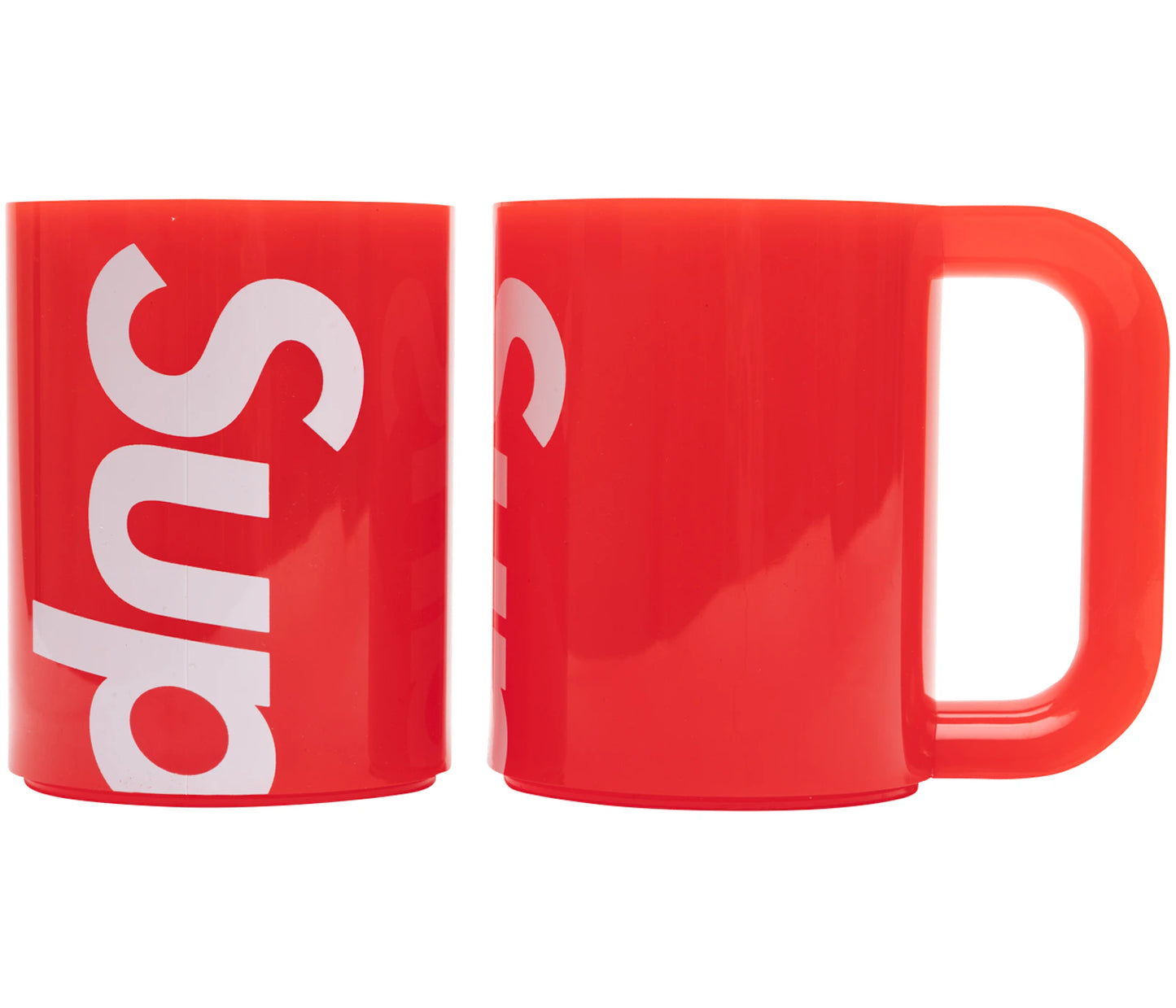 Supreme Heller Mugs (Set of 2) Red