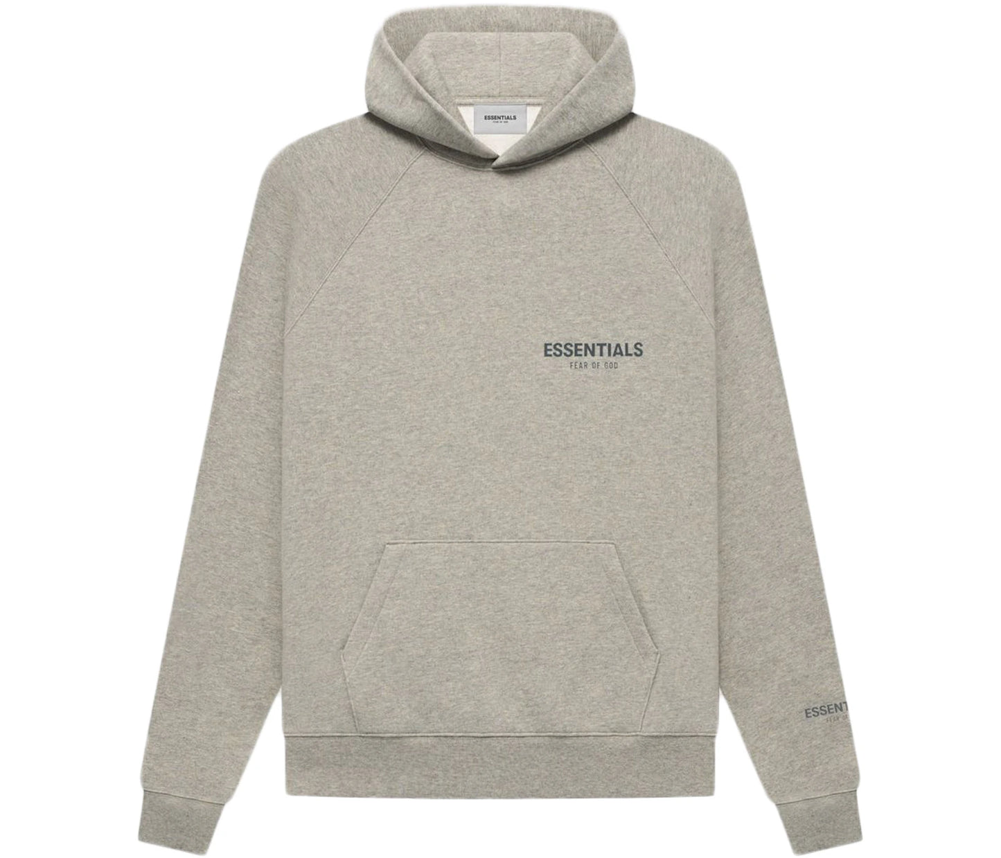 Fear of God Essentials Core Collection Pullover Hoodie Dark Heather Oatmeal