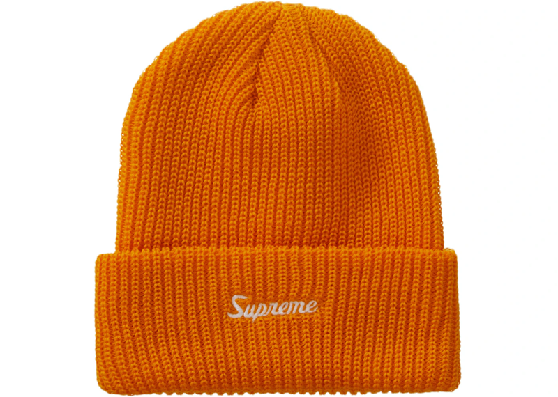 Supreme Loose Gauge Beanie (FW22) Orange