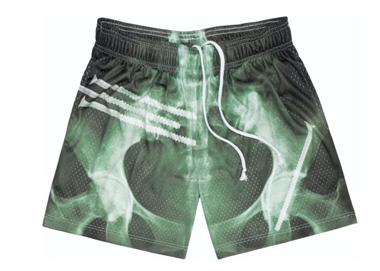 Bravest Studios X-RAY SHORTS GREEN and black