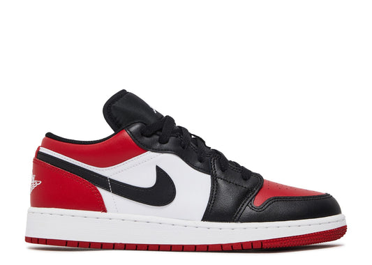 Air Jordan 1 Low GS Bred Toe