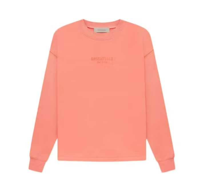 Fear of God Essentials Relaxed Crewneck Coral