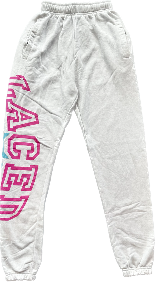 Laced Miami Days Sweatpants White