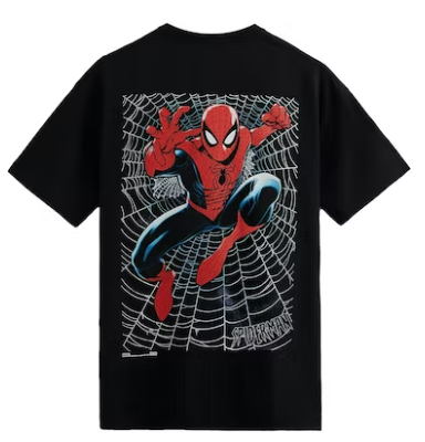 Kith Marvel Spider-Man Web Logo Tee