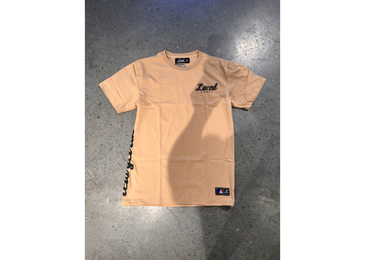 Laced Canna Big L Tee Tan