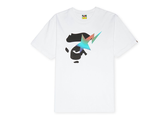 Bapesta Multi Tee White