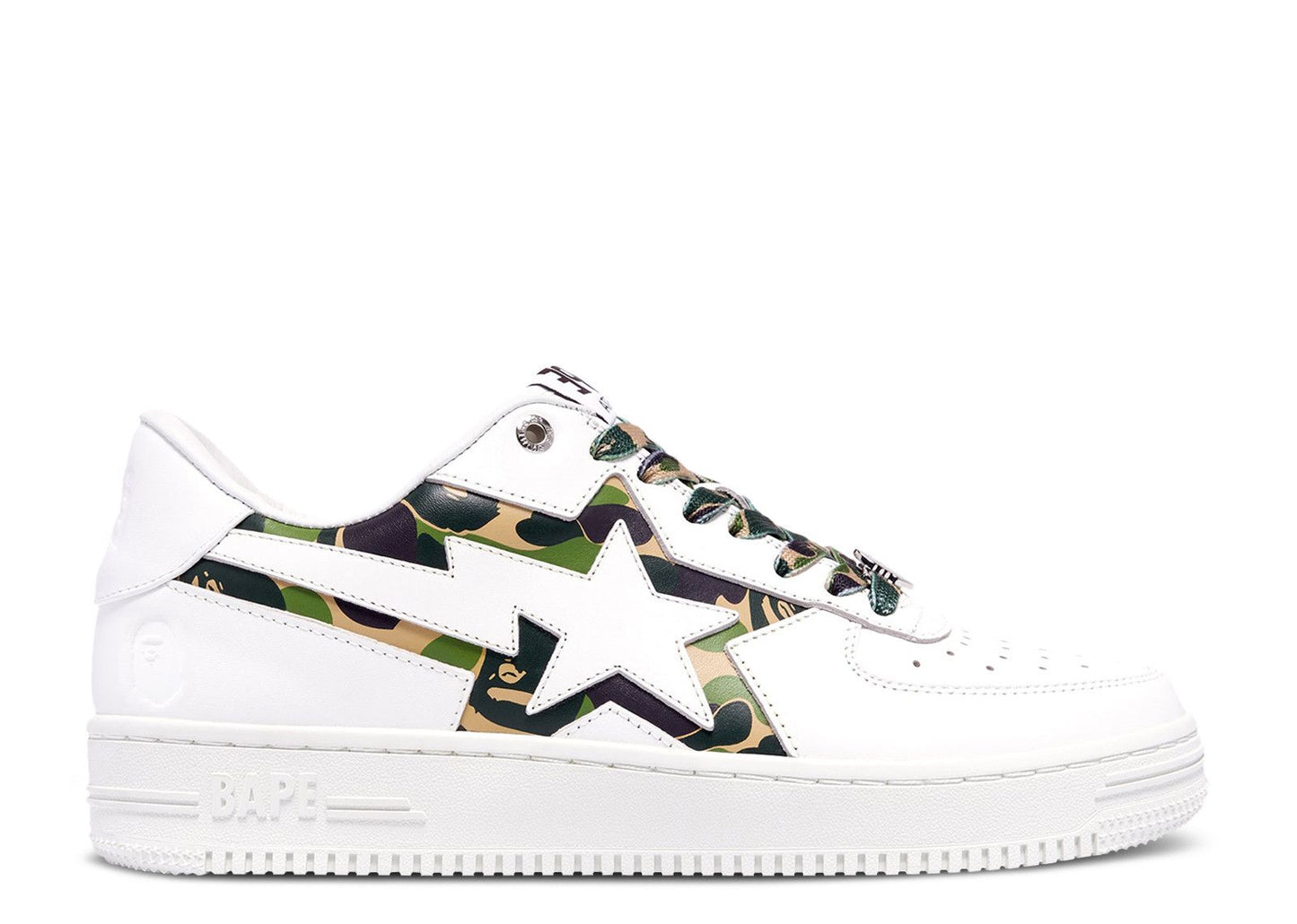 Bapesta Icon ABC Camo - Green