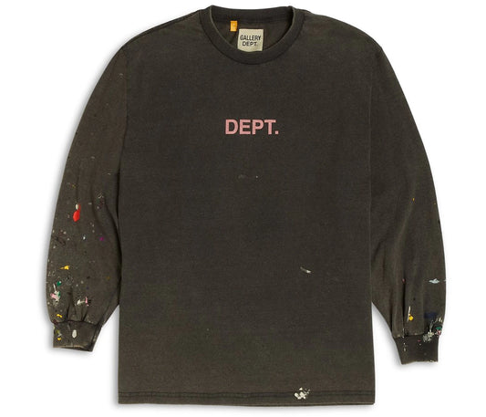 Gallery Dept. DEPT. Painted L/S T-shirt Black