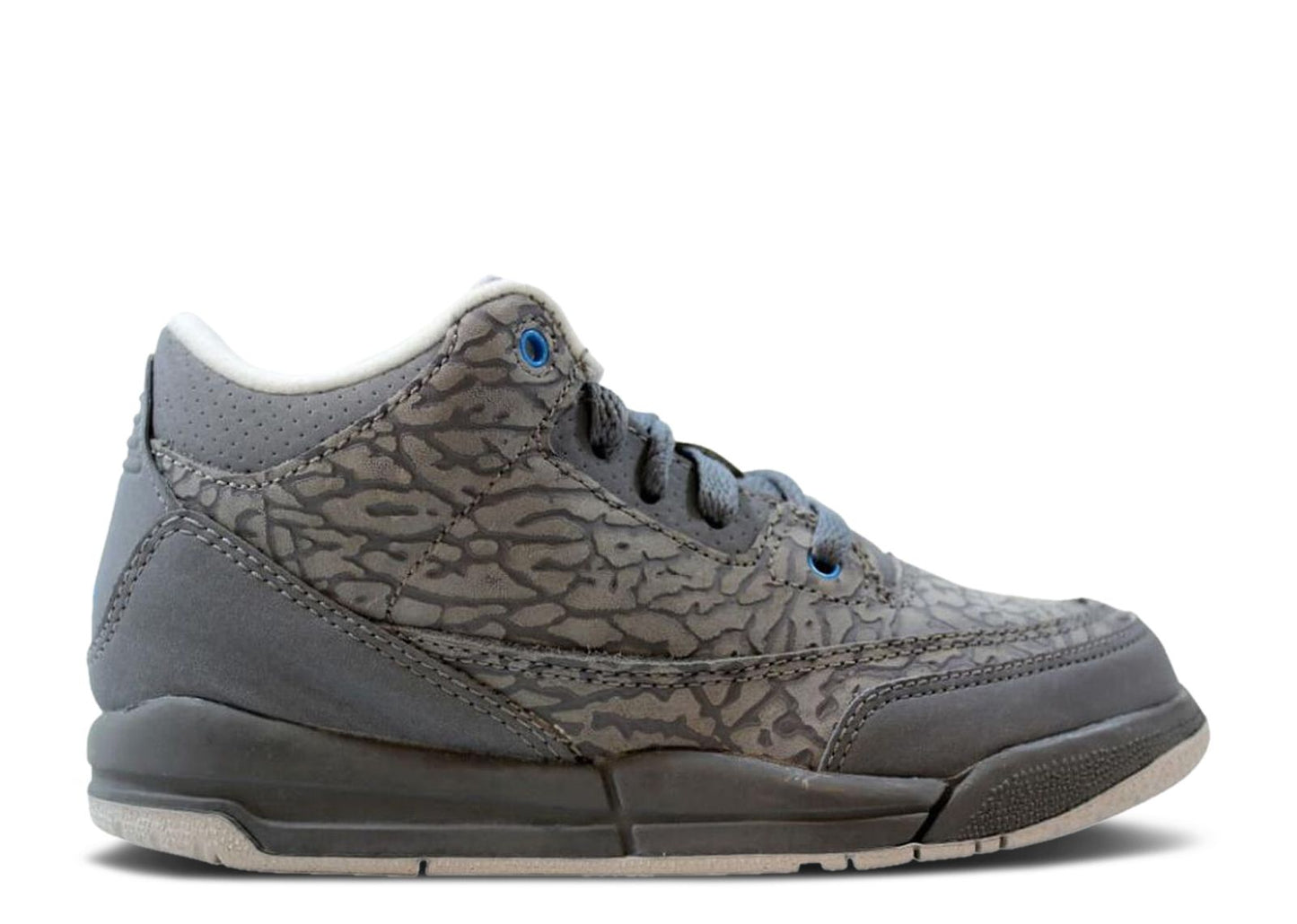 Air Jordan 3 Retro PS Cool Grey Blue Glow