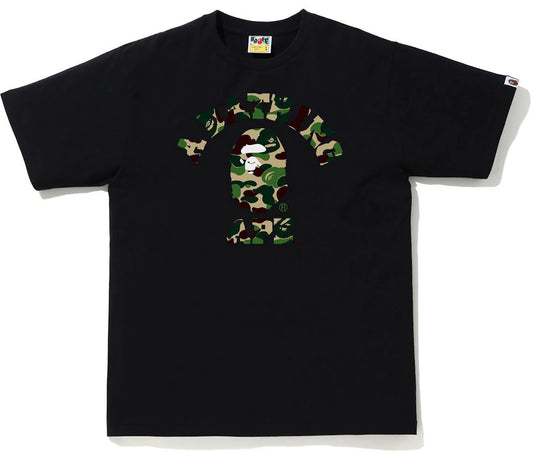 BAPE ABC Camo College Tee (SS21) Black/Green