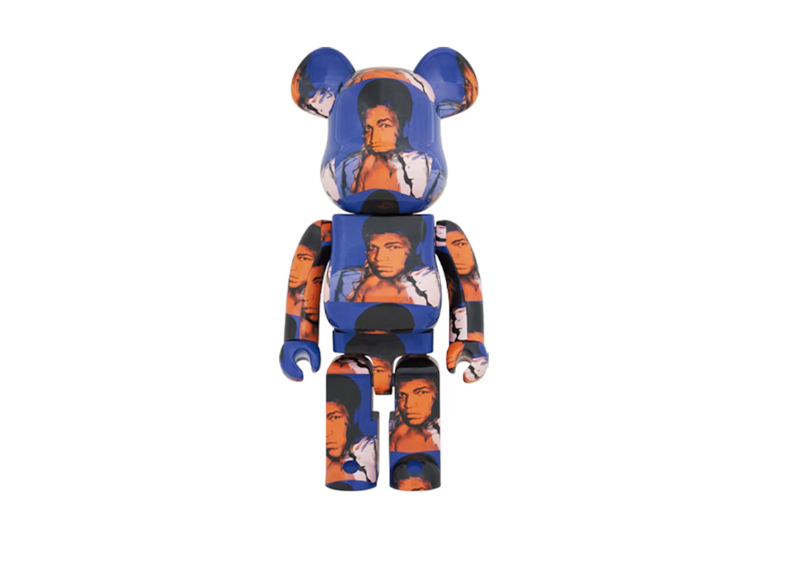 Bearbrick Andy Warhols Muhammad Ali 1000%