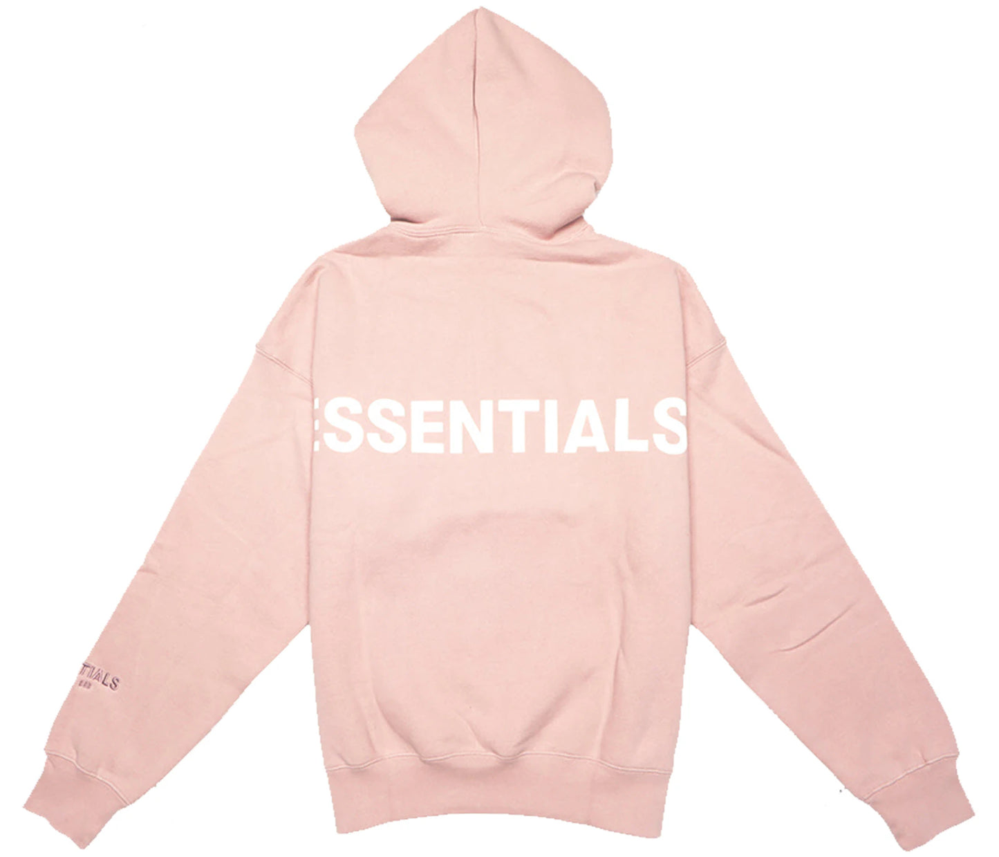 Fear of God Essentials Pink 3M Logo Pullover Hoodie Blush