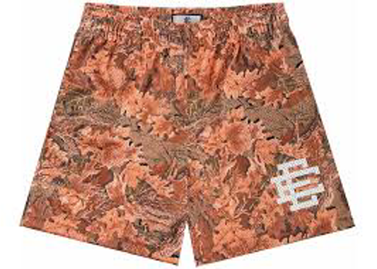 Eric Emanuel EE Basic Shorts Leaf Camo Burnt Orange