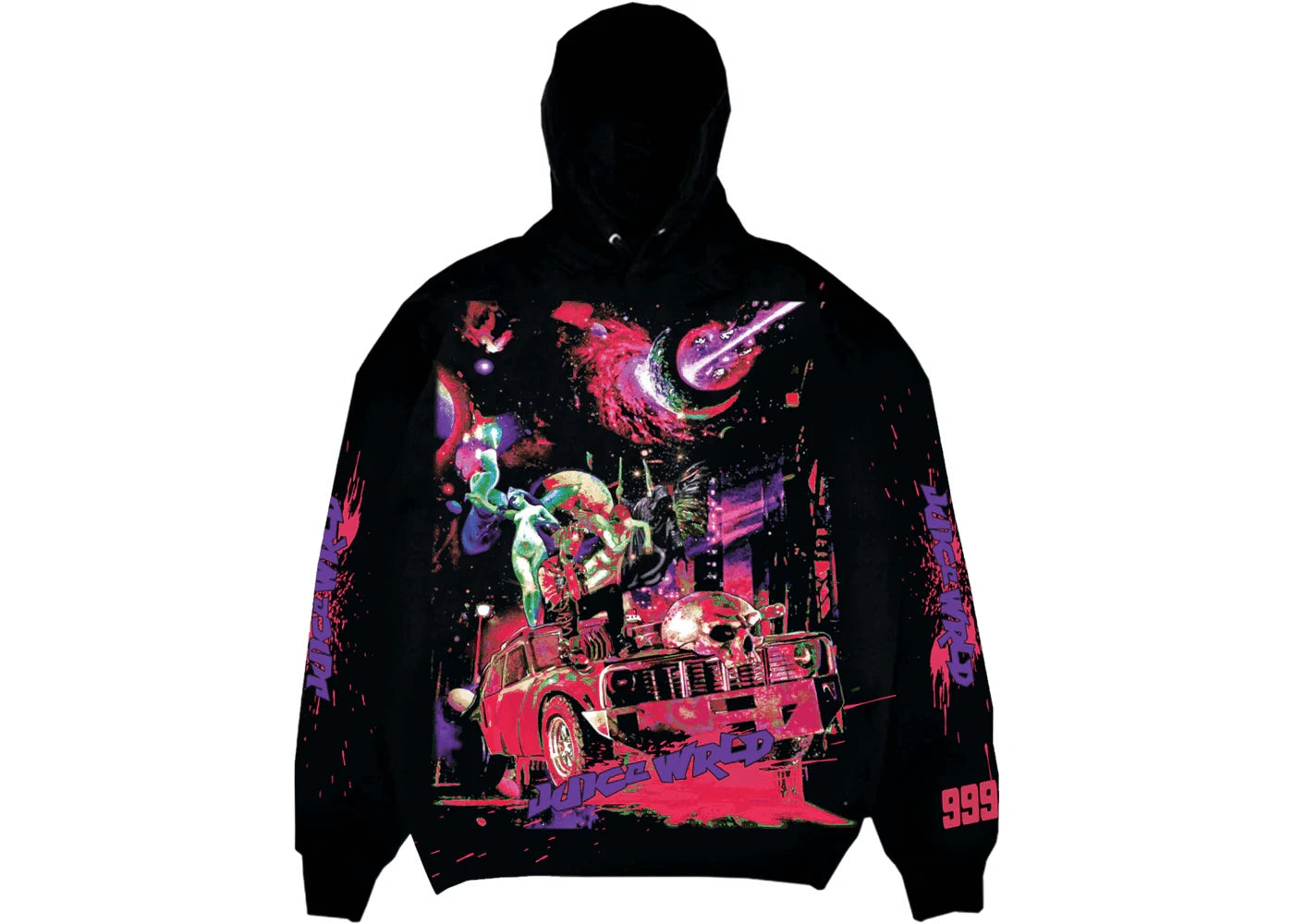 Juice Wrld x Vlone Galaxy Hoodie