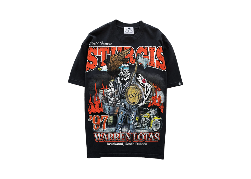 Warren Lotas Sturgis 97 Tee Black