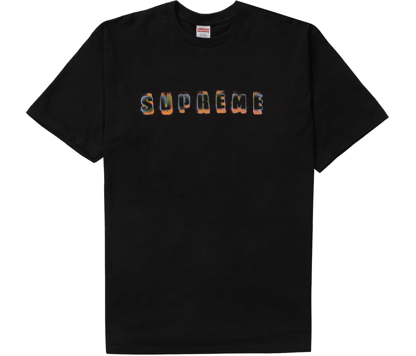 Supreme Stencil Tee Black